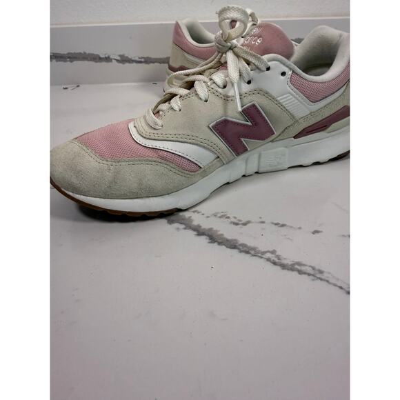 New Balance 997H Women's Sneakers Tennis Shoes Pink on Pink White Size 10 - Picture 5 of 11